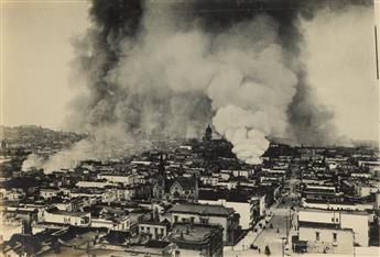 (SAN FRANCISCO EARTHQUAKE) Album with approximately 265 photographs depicting the aftermath of the vastly consequential San Francisco e